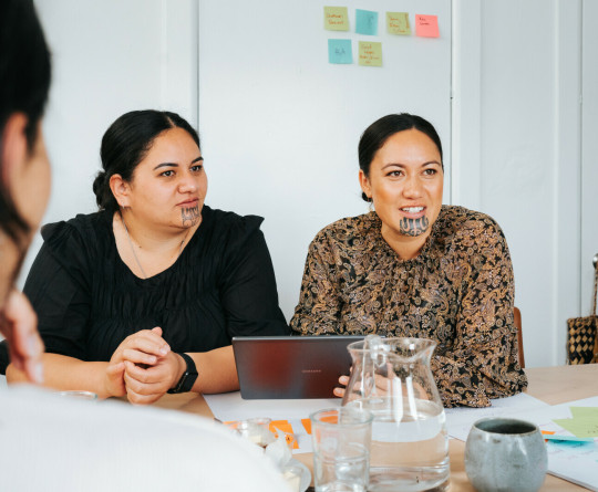 woman in meeting